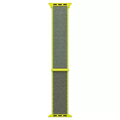 Microsonic Apple Watch SE 2022 40mm Hasırlı Kordon Woven Sport Loop Koyu Yeşil