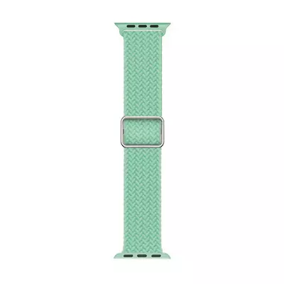 Microsonic Apple Watch SE 2022 40mm Kordon Braided Loop Band Yeşil