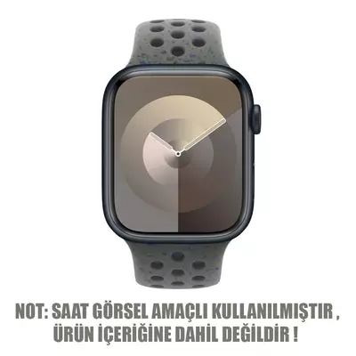 Microsonic Apple Watch SE 2022 40mm Kordon Flame Sport Band Yeşil