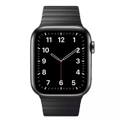 Microsonic Apple Watch SE 2022 40mm Kordon Link Bracelet Band Siyah