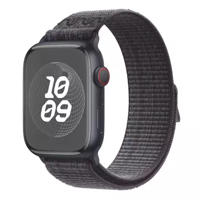 Microsonic Apple Watch SE 2022 40mm Kordon Terra Sport Loop Siyah