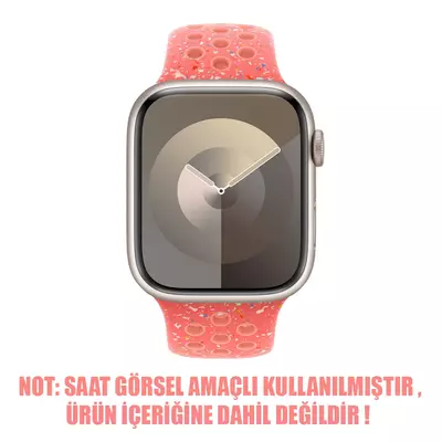 Microsonic Apple Watch SE 2022 44mm Kordon Flame Sport Band Yavruağzı