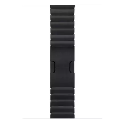 Microsonic Apple Watch SE 2022 44mm Kordon Link Bracelet Band Siyah