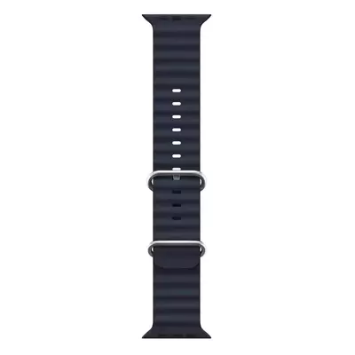 Microsonic Apple Watch SE 2022 44mm Kordon Ocean Band Lacivert