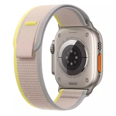 Microsonic Apple Watch SE 2022 44mm Kordon Trail Loop Bej