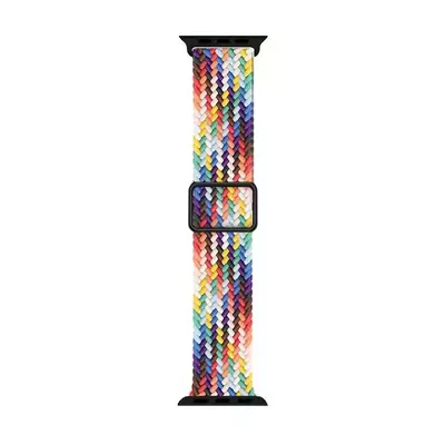 Microsonic Apple Watch Series 7 45mm Kordon Braided Loop Band Pride Edition