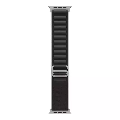 Microsonic Apple Watch Series 8 41mm Kordon Alpine Loop Siyah
