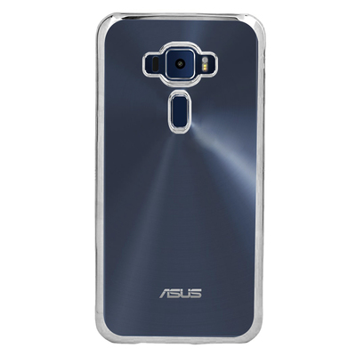 Microsonic Asus Zenfone 3 Laser Kılıf Skyfall Transparent Clear Gümüş