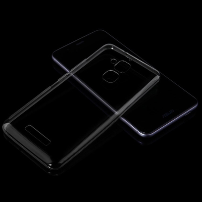 Microsonic Asus Zenfone 3 Max Kılıf Transparent Soft Siyah