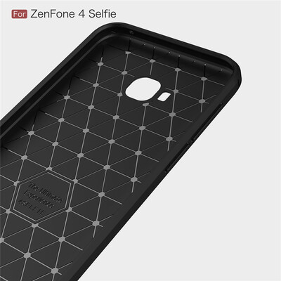 Microsonic Asus Zenfone 4 Selfie (5.5'') ZD553KL Kılıf Room Silikon Gri