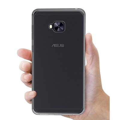 Microsonic Asus Zenfone 4 Selfie (5.5'') ZD553KL Kılıf Transparent Soft Beyaz