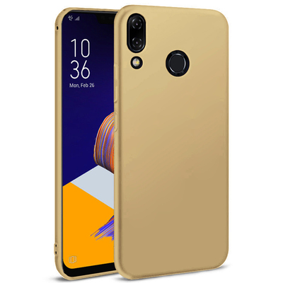 Microsonic Asus Zenfone 5Z ZS620KL Kılıf Premium Slim Gold