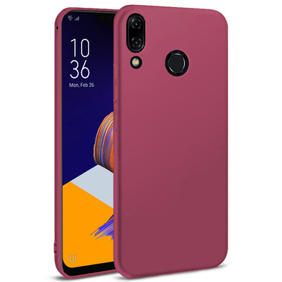 Microsonic Asus Zenfone 5Z ZS620KL Kılıf Premium Slim Mor