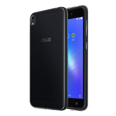 Microsonic Asus Zenfone Live Kılıf Transparent Soft Siyah