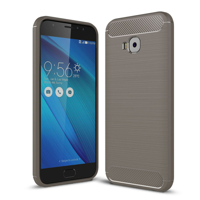 Microsonic Asus Zenfone Live ZB553KL Kılıf Room Silikon Gri