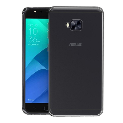 Microsonic Asus Zenfone Live ZB553KL Kılıf Transparent Soft Beyaz