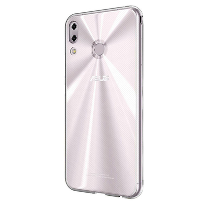 Microsonic Asus Zenfone Max Pro M1 ZB601KL Kılıf Transparent Soft Beyaz