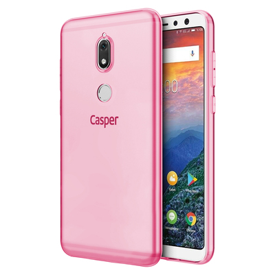 Microsonic Casper Via A2 Kılıf Transparent Soft Pembe