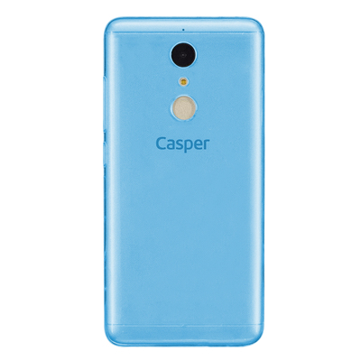 Microsonic Casper Via G1 Plus Kılıf Transparent Soft Mavi