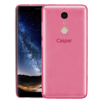 Microsonic Casper Via G1 Plus Kılıf Transparent Soft Pembe