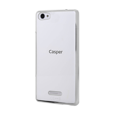 Microsonic Casper Via M1 Kılıf Skyfall Transparent Clear Gümüş