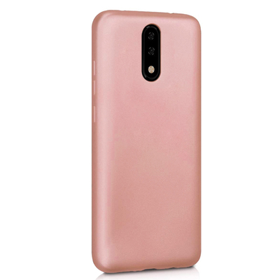 Microsonic Casper Via P3 Kılıf Matte Silicone Rose Gold