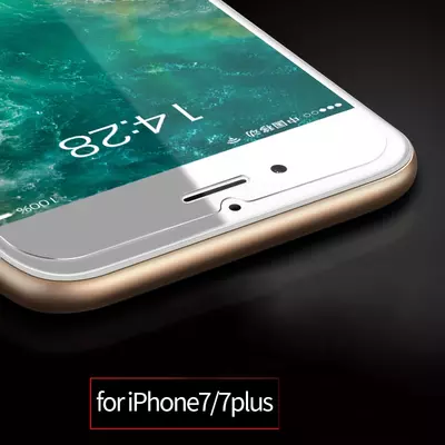 Microsonic Full Body Temperli Cam Ekran koruyucu iPhone 8 Plus (5.5'') Ön + Arka