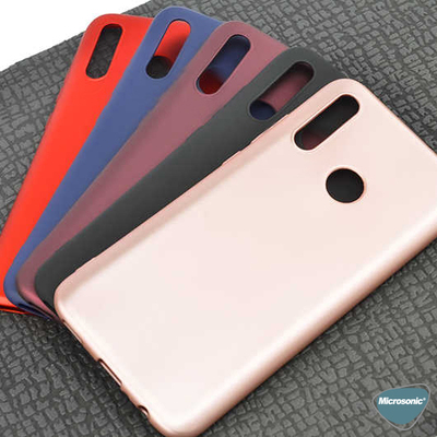 Microsonic General Mobile GM 20 Pro Kılıf Matte Silicone Kırmızı