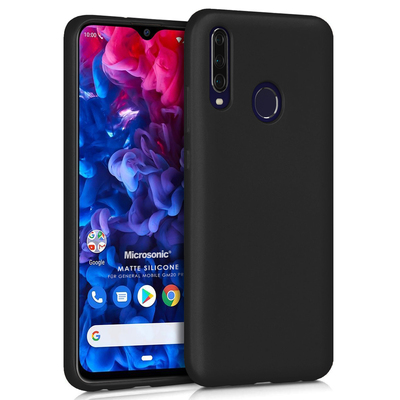 Microsonic General Mobile GM 20 Pro Kılıf Matte Silicone Siyah