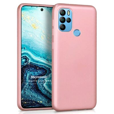 Microsonic General Mobile GM 21 Pro Kılıf Matte Silicone Rose Gold