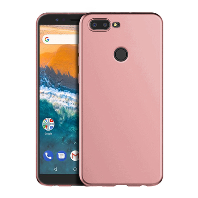 Microsonic General Mobile GM9 Pro Kılıf Matte Silicone Rose Gold