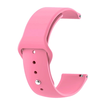 Microsonic Honor Watch GS Pro Silicone Sport Band Pembe