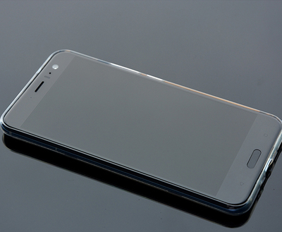 Microsonic HTC U11 Kılıf Transparent Soft Siyah