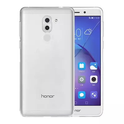 Microsonic Huawei GR5 2017 (Honor 6X) Kılıf Transparent Soft Beyaz