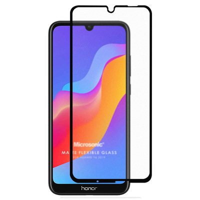 Microsonic Huawei Honor 8A Matte Flexible Ekran Koruyucu Siyah