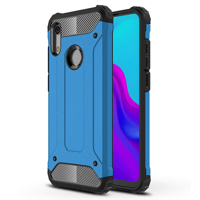 Microsonic Huawei Honor 8A Kılıf Rugged Armor Mavi