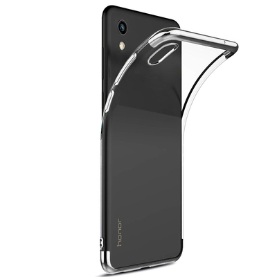 Microsonic Huawei Honor 8S Kılıf Skyfall Transparent Clear Gümüş