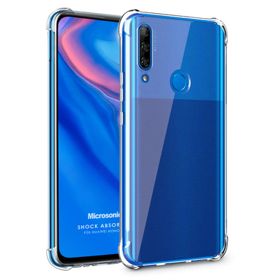 Microsonic Huawei Honor 9X Kılıf Anti Shock Silikon Şeffaf