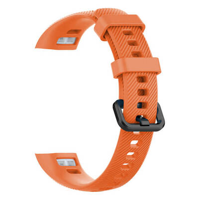 Microsonic Huawei Honor Band 4 Silicone Sport Band Turuncu