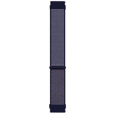 Microsonic Huawei Honor Magic Watch 2 42mm Hasırlı Kordon Woven Sport Loop Mor