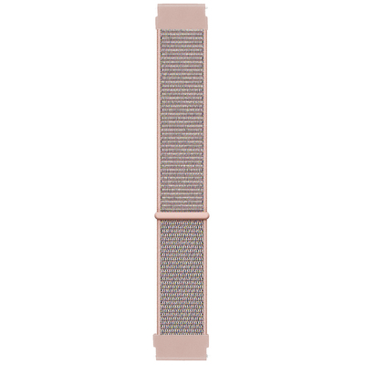 Microsonic Huawei Honor Magic Watch 2 42mm Hasırlı Kordon Woven Sport Loop Rose Gold