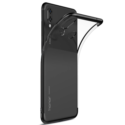 Microsonic Huawei Honor Play Kılıf Skyfall Transparent Clear Siyah