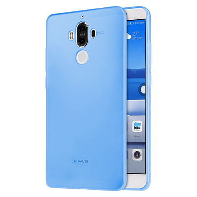Microsonic Huawei Mate 10 Kılıf Transparent Soft Mavi