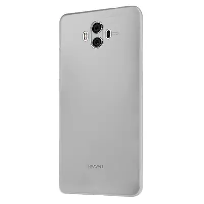 Microsonic Huawei Mate 10 Transparent Soft Kılıf Beyaz