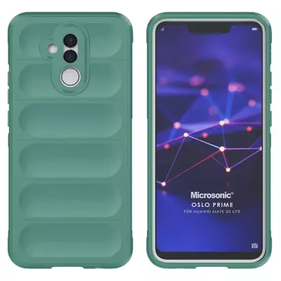 Microsonic Huawei Mate 20 Lite Kılıf Oslo Prime Yeşil