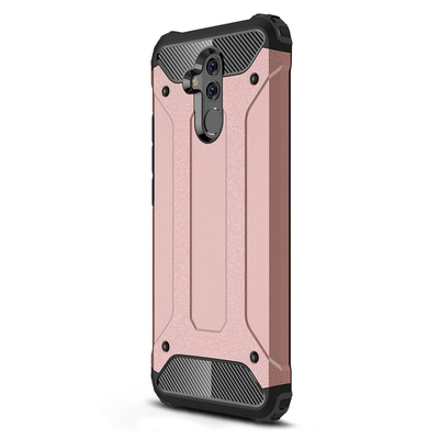 Microsonic Huawei Mate 20 Lite Kılıf Rugged Armor Rose Gold