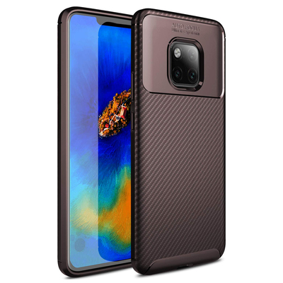 Microsonic Huawei Mate 20 Pro Kılıf Legion Series Kahverengi