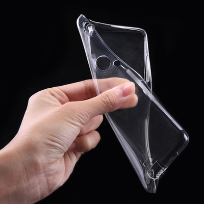 Microsonic Huawei Mate 9 Kılıf Transparent Soft Siyah