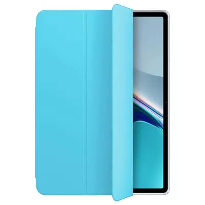 Microsonic Huawei MatePad 11 2023 Kılıf Slim Translucent Back Smart Cover Mavi
