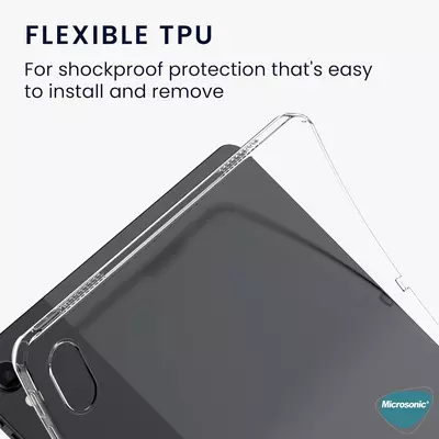 Microsonic Huawei MatePad Air Kılıf Transparent Soft Şeffaf